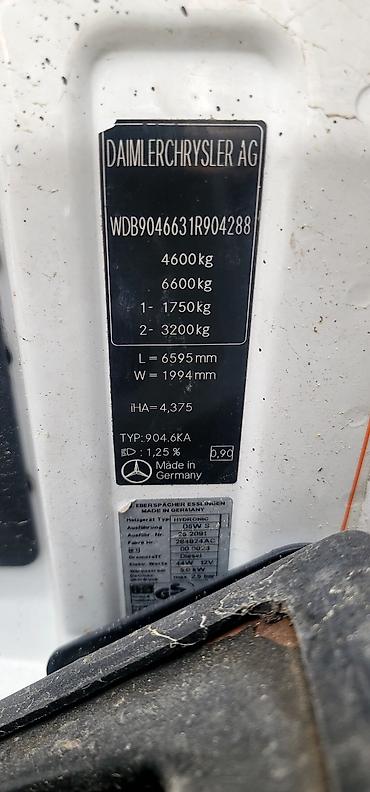 Легкий грузовой транспорт: Легкий грузовик, Mercedes-Benz, Стандарт, 2 т, Б/у — 8