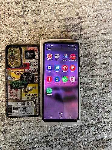 4g mifi modem satilir: Samsung Galaxy A52, 128 GB, rəng - Qara, Sensor, Face ID — 4