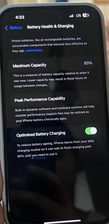сотывый телефон: IPhone 14 Pro Max, 256 ГБ, Серебристый, 83 %