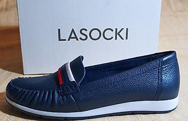 Mokasine: Lasocki ženske kožne mokasine38novenikad nosene. - Model — 4