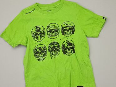 granatowa koszulka: T-shirt, 10 years, 134-140 cm, condition - Very good