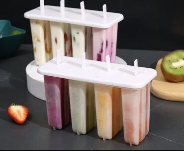 комнатные цвет: Емкость для приготовления мороженого ✨✨ 6шт + 6 шт в подарок палочки