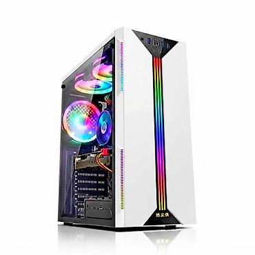 Корпус RGB - белый - все кнопки на верхней панели Power x 1