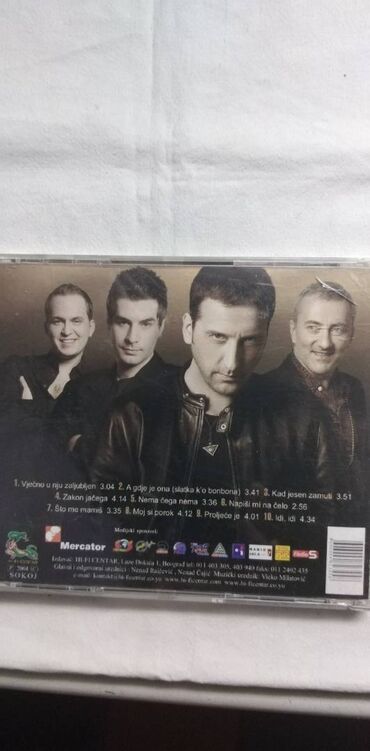 Knjige i stripovi: Cd domaca zabavna muzika,cena za kom. II — 7