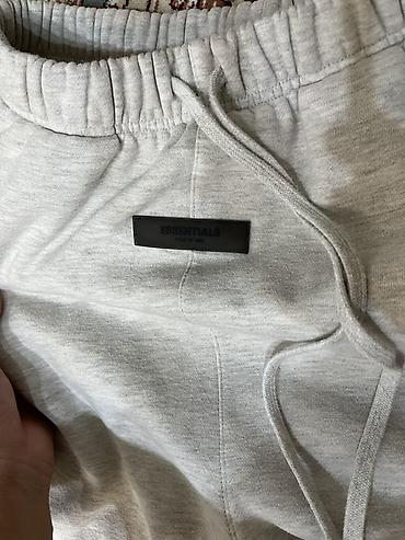 lining бу: Серые спортивные штаны Essentials Fear of God. - Прямой крой, средняя — 2