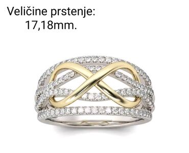 Prstenje: Ženski prsten, Materijal: Cirkon — 7