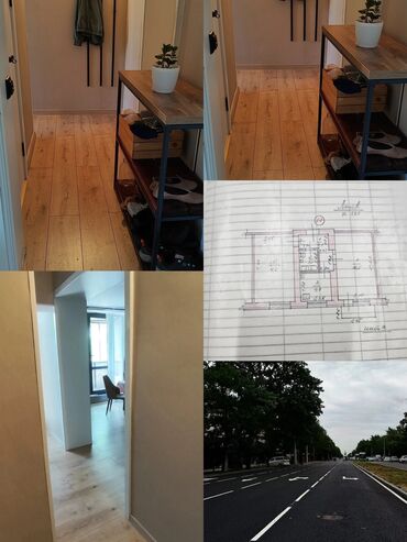 2 комнатная квартира в бишкеке купить: 2 комнаты, 44 м², Индивидуалка, 3 этаж, Евроремонт