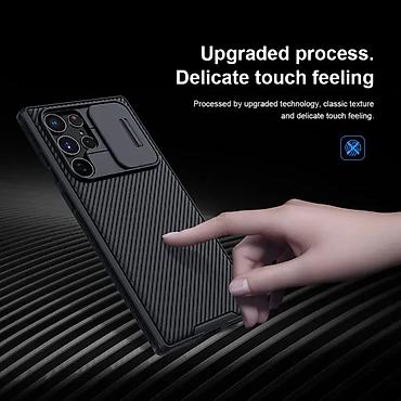 Maske i futrole za telefone: Maska Nillkin CamShield Pro za Samsung Galaxy S22 Ultra plava. Uz brzu — 10