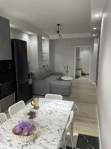 недостроенные дома в бишкеке: 2 комнаты, 85 м², Элитка, 2 этаж, Евроремонт
