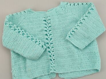krótki sweterek rozpinany do sukienki: Sweter, 0-3 m, stan - Dobry