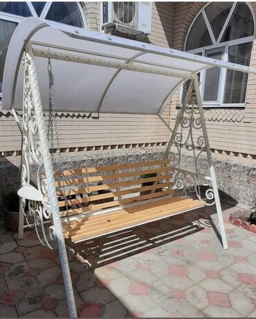 Sifarişlə bağ yelləncəkləri: Metal EN MMC olaraq istədiyiniz forma və ölçüde demir işlerinin — 8