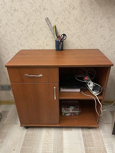 masaüstü ofis seti: Ofis mebelləri dəsti Tərkib: - İş masası: klassik düzbucaqlı forma — 4
