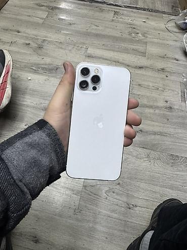 iphone mobile: IPhone 12 Pro Max, белый Все родное и все работает не вскрывался АКБ — 1