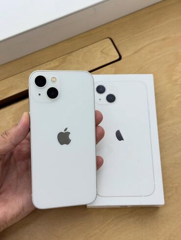 planşet iphone: IPhone 13, 128 ГБ, Белый, Гарантия, Face ID, С документами