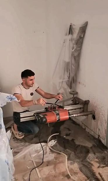 Beton işləri: Beton kəsimi və karot qazma xidməti - Armaturlu beton, dəmir-beton — 1