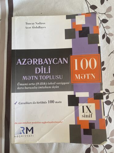 rm nəşriyyatı azerbaycan dili pdf 111 mətn: RM Az dili metn toplusu 100metn
