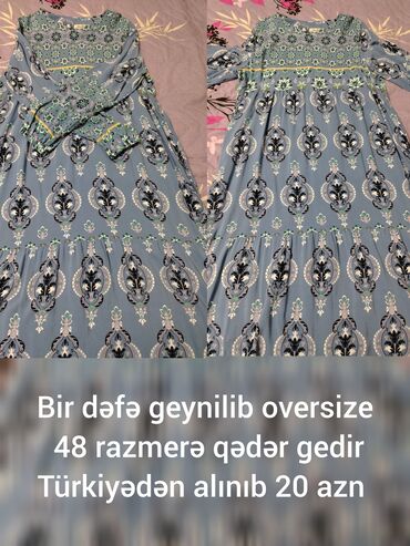 don şəkilləri çəkmək: Gündəlik don, Maksi, 4XL (EU 48)