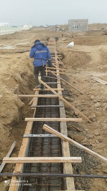 Beton işləri: Beton işlərinin görülmesi manalit 1 kv 12 azn pilləkan sadə 1 rif 20 — 20