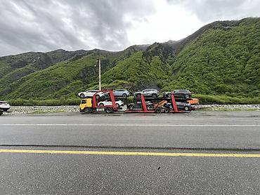 Volvo: Тягач, Volvo, 2007 г., Сar carrier trailer — 10