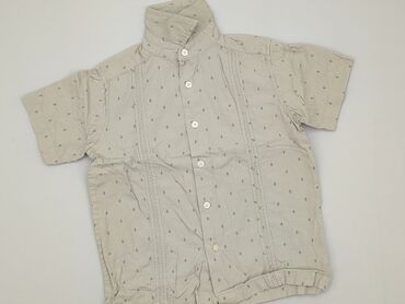 kombinezon na długi rekaw: Shirt 4-5 years, condition - Very good, pattern - Monochromatic, color - Beige