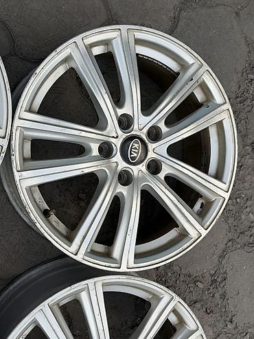 aeolus e70: Литые Диски R 17 Kia, Комплект, отверстий - 5, Б/у — 6