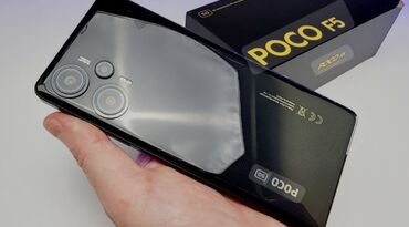 адмен телефон: Poco F5, Б/у, 256 ГБ, цвет - Синий, 2 SIM