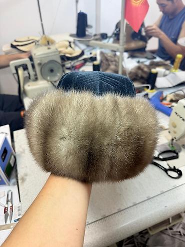 Головные уборы: Тебетей Тумак Суусар тебетей улуттук баш кийим, Норка тебетей, тумак — 9