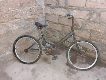 barter velosiped: İşlənmiş Şəhər velosipedi 24", Ünvandan götürmə