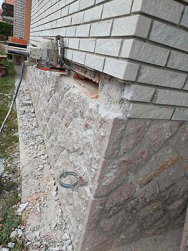 HIDROIZOLACIJA MALETIC - masinskim presecanjem zidova i postavkom