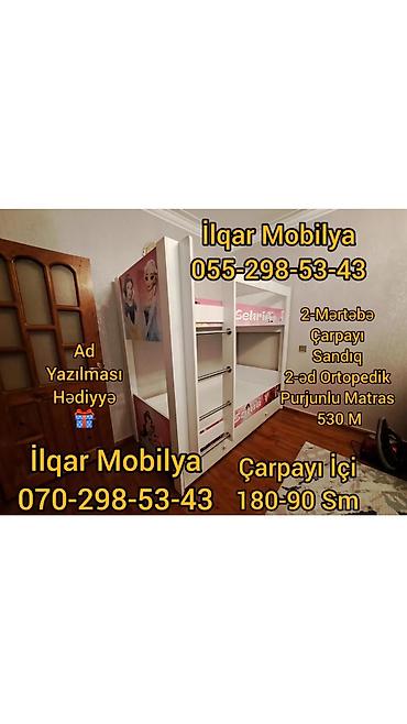matras sumqayit: Oğlan və qız üçün, Yeni, Çarpayı, Matrassız, Siyirməsiz, Laminat — 9