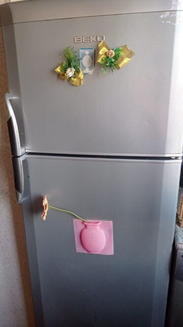 Кухонные вытяжки: Б/у 1 дверь Beko Холодильник Продажа, цвет - Серебристый, Встраиваемый