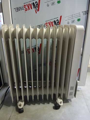 Elektrikli qızdırıcılar və radiatorlar: Bütün bölmələri işləyir, istilik verildiyi üçün satılır