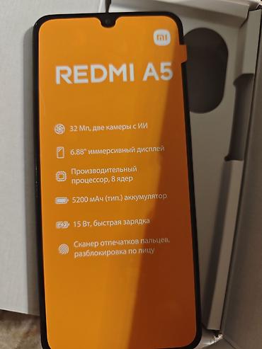 samsung a24 s: Redmi A5, 128 GB, rəng - Qara, Barmaq izi — 2