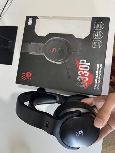 Наушники: Продаю наушники Bloody G330P Пользовались месяц в идеальном состоянии