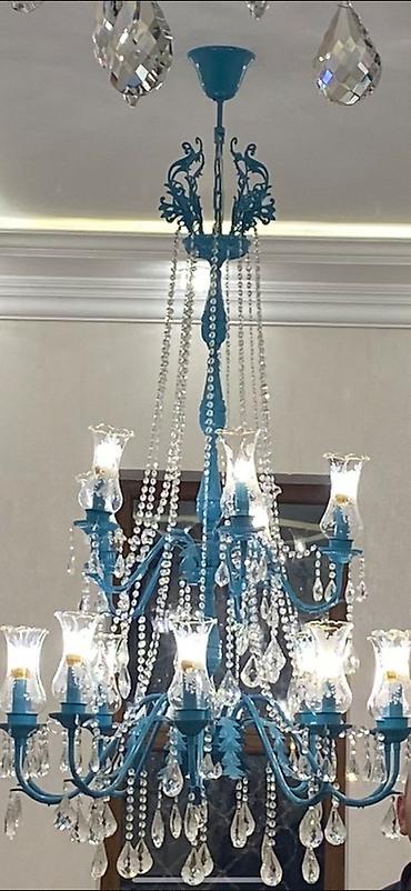 işıq generatorları: Çılçıraq, 10 və daha çox lampa, Metal — 2