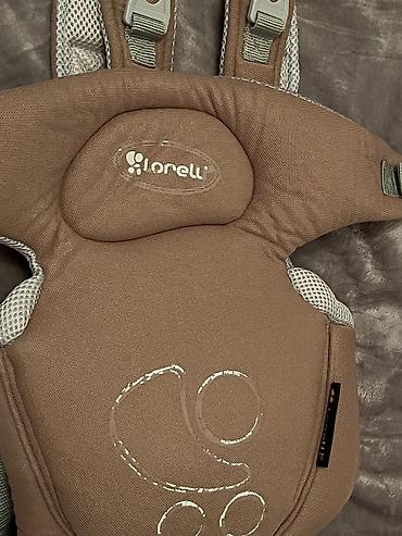 ugg bakü: Lorelli brendinin körpə daşıyıcısı (baby carrier) - Rəng: qəhvəyi/boz — 2