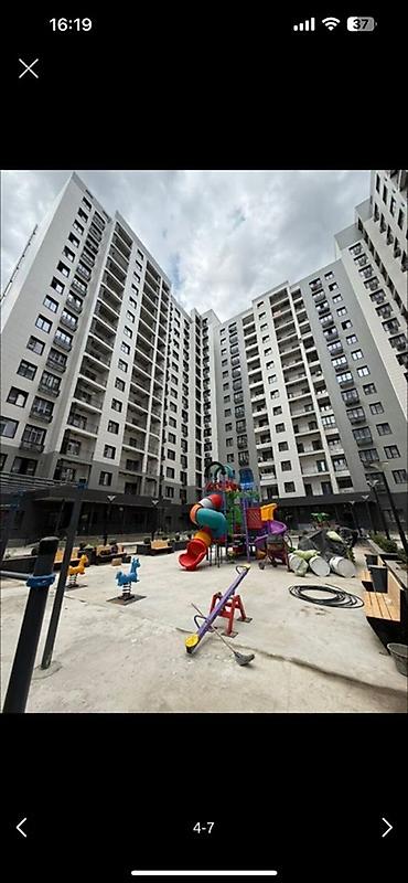 2023: 1 комната, 43 м², Асанбай мкр Элитка, 6 этаж, ПСО (под самоотделку) — 1