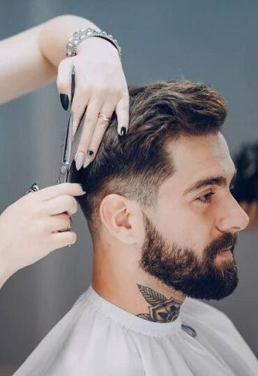 обучение парикмахера бишкек: Парикмахер Мужские стрижки. Процент. 4 мкр