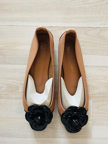 Босоножки, сандалии, шлепанцы: Босоножки, 36, Б/у, цвет - Бежевый, Самовывоз — 7