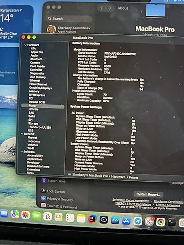 Ноутбуки Apple (MacBook): Реальному клиенту уступлю! MacBook Pro 14" (ноябрь 2024) - Чип — 4
