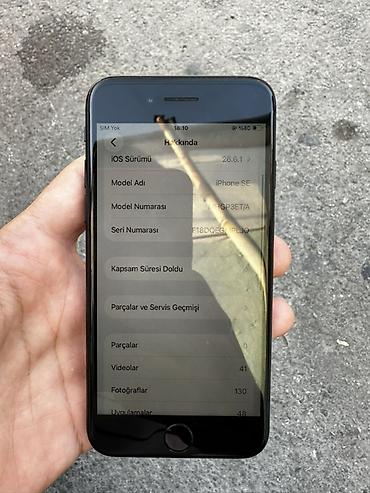 ayfon se 2020: IPhone SE 2020, Qara, Barmaq izi — 7