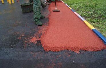 Резиновая плитка: Резиновые покрытие — 12