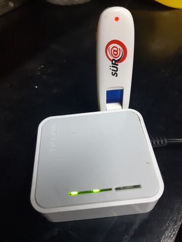 Wifi roter 3G 4G 5G/ Lan kabel ilə 50metr məsafəyə ötürür. /Data kart