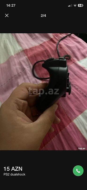 dynacord 2: PS2 DualShock pultu PlayStation 2 üçün simli DualShock oyun pultu — 3