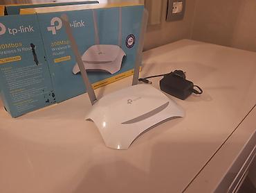 TP-Link TL-WR840N 300Mbps Wireless N Router - Sürət: 300 Mbps 2.4 GHz