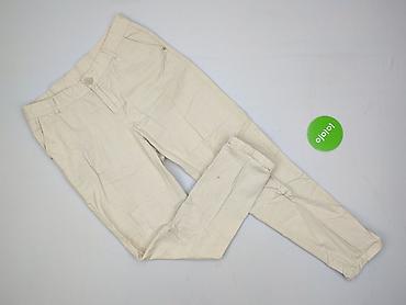 camel kolor: Spodnie materiałowe damskie, rozmiar M — 2