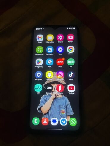Samsung: Samsung Galaxy A23, Face ID, İki sim kartlı, Barmaq izi