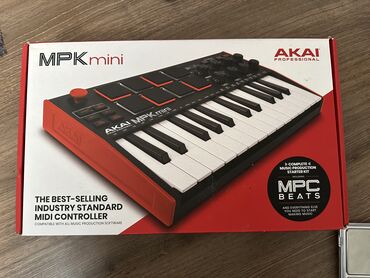 синтезатор клавиша: Продается AKAI MPK Mini MK3 - компактная MIDI-клавиатура, которая