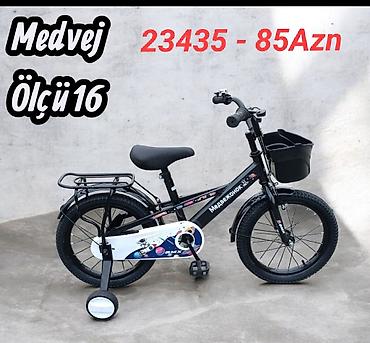 Uşaq velosipedləri: Yeni İki təkərli Uşaq velosipedi 12", sürətlərin sayı: 1, Ödənişli çatdırılma — 5