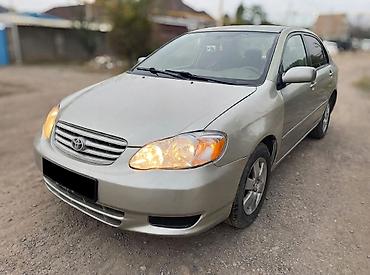 Toyota: Toyota Corolla: 2003 г., 1.8 л, Автомат, Бензин, Седан — 2